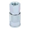 Ferro Galvanizado Americano 1/4Npt Rosca Interna Conector Rápido Pneumático Conector Tubo de Ar