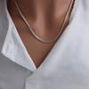 Nicho Luz Luxo Cool Feng Shui Diamante Colar Mulheres Moda Retrô Simples Elegante Colar Cadeia Clavícula Cadeia Colar Cadeia