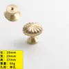 Ventas Directas de Fábrica Nórdico Lujo Ligero Latón Manija para Puerta de Gabinete Cajón Gabinete para Vinos Sencillo Oro Francés Manija de un Agujero
