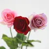 Alta Calidad Tacto Suave Hidratante Rosa Rama Única Diana Decoración de Mesa para el Hogar Boda Floral Flor Artificial Fotografía Material Floral