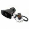 Fabricante Transfronterizo Bocina de Coche Boca Cuadrada 7 Tonos 12V 100W Altavoz Bocina de Alarma de Siete Tonos para Coche Venta al por Mayor