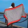 Lago Salado Chaka Noroeste Grande Turismo Estilo Étnico Bufanda Bufanda Nueva de Verano para Mujer Playa Marina Chal Protector Solar Delgado