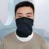 Mascarilla Mágica de Punto de Viscosa de Color Sólido para Primavera y Otoño para Hombres y Mujeres, Mascarilla Transpirable de Protección Solar para el Cuello para Ciclismo al Aire Libre, Multiusos