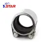Conector de Reparo de Tubo de Aço Inoxidável com Braçadeira Única 304, Braçadeira para Mangueira, Braçadeira para Tubo para Parar Vazamentos, Braçadeira de Reparo de Emergência, Junta de Reparo