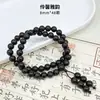 Pulseras Naturales de Hierbas Chinas al por Mayor desde la Fábrica de Origen, Cuentas de Incienso Hechas a Mano, Pulseras Versátiles Retro de Estilo Chino Nuevo