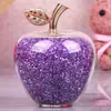 Bola de Cristal Manzana Decoración de Coche Regalo para Cliente Gerente Cumpleaños de Novia Fubao Decoraciones para el Hogar