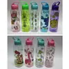 Exportar productos hervidor deportivo 800ML tapa alta pajilla taza redonda boquilla de succión portátil taza de plástico