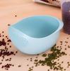 Cocina Lavado de Arroz Lavar Arroz Colador Fugas Plástico Lavabo Cesta Suministros Cesta de Drenaje Cesta para Lavar Verduras Lavabo para Lavar Verduras Cesta de Frutas