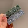 Novo Grampo de Cabelo Coreano Super Brilhante de Cristal BB 2025 Exquisito Grampo de Cabelo com Diamante Cintilante Acessível Luxo Clipe Lateral de Strass para Franja