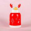 Caneca de Presente Criativa Caneca Fofa Chong Cerimônia de Abertura Empurrar Copo de Vidro Duplo Atividade Caneca de Plástico Desenho Animado Fofo Copo de Água