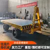 Remolque plataforma remolcado gran tonelaje vehículo de mudanza y transporte de carga área de fábrica logística vehículo de rotación tractor de servicio pesado