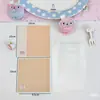 Tarjetas con dibujos animados lindas por delante y por detrás, bases para empaque, empaque estilo coreano, protección de tarjetas, accesorios, tarjetas para empaque de regalos de repostería