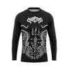 Camisetas de boxeo de manga corta de MMA para combate transfronterizo de Amazon, trajes de sanda de combate, camisetas deportivas para correr, de secado rápido y transpirables.