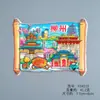 Imán de Nevera de Resina de Fideo de Caracol Simulado de Guangxi Imán 3D Comida de Especialidad Local Decoración del Hogar Venta al por Mayor en Stock