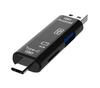 Leitor de cartão micro Android de alta velocidade USB 2.0 de modelo privado transfronteiriço tipo C para celular, computador, leitor de cartão OTG de uso duplo