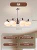 Lustre de sala de estar estilo americano retrô nogueira caqui meio antigo lâmpada de teto estudo sala de jantar quarto lâmpadas principais