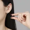 Pendientes de Mariposa con Tachuelas de Diamante para Mujer, Pendientes de Plata 925, Lujo Ligero y Sensación de Alta Gama, Joyería de Zirconia Marquise, Tachuelas para Hélice Auricular de Diseño Exclusivo