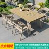 Mesa y silla de exterior para ocio, mesa y silla de terraza, mesa y silla de exterior para patio, jardín, mesa y silla de exterior, mesa de té y cafetería, conjunto de tres piezas