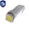Luz de instrumento LED para carro T5 destaque 1SMD luz de mesa de direção luz interna de três chips luz de leitura luz de iluminação