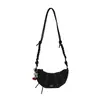 Bolsa de Ombro Casual Minimalista de Alta Qualidade Estilo Coreano para Mulheres, Nova Coleção de Verão 2026 Nicho Transversal para o Dia a Dia Bolsa Dumpling