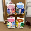 Mochila Dopamina para Caminhada, Mochila Fofa Color Block para Meninos e Meninas, Nova Bolsa Infantil Versátil e Leve para Viagem