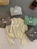 Liquidación, sin devoluciones ni cambios. Nuevo Suéter Cálido de Estilo Coreano Simple y Elegante Corto para Mujer Otoño/Invierno #25709