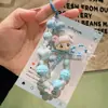 Nueva Cadena para Teléfono Móvil de Niño de Dibujos Animados con Cabeza Grande Hermana Cadena de Llavero de Cadena de Cuentas de Lazo de Cristal Cadena de Mano para Taza de Agua
