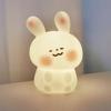 Luz de noite de coelho de desenho animado de celebridade da internet atacado barraca de mercado noturno brinquedos luminosos fofos para crianças abastecimento criativo transfronteiriço