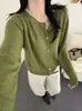 Cárdigan de punto de seda y cachemira para mujer, nueva colección de otoño 2026, de un solo pecho, con botones coloridos, color liso, chaqueta suéter fina versátil