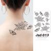 Tatuajes nuevos de clavícula de suministro transfronterizo, hombro, dedo, pecas, cara, impermeables, pegatinas de tatuajes oscuros