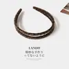 Diadema Retro Estilo Coreano con Estampado de Leopardo para Mujer Moda de Diseño de Nicho Elegante 2026 Nuevo Pasador de Pelo Diadema Accesorios para el Cabello Pasador