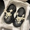 Tamancos de Plataforma de Salto Altíssimo Estilo Coreano Casual para Mulheres, Uso Externo de Verão, Sandálias da Moda de Bico Fechado para Aumento de Altura de Celebridade da Internet para Mulheres