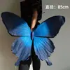 Decoração Borboleta Estéreo 3D Flores de Papel Feitas à Mão Adereços de Casamento Decoração de Cena de Casamento Arranjo para Janela de Flores Fotografia