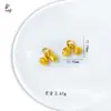 Alta Retención de Color Oro Antiguo Accesorios DIY Semilla de Loto Vaina de Loto Colgante Colgante de Joyería Accesorios Estilo Chino Venta al por Mayor
