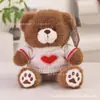 Oso Lindo con Suéter Muñeco de Peluche Oso para Abrazar Muñeco de Oso Calmante para Niños Regalo de Cumpleaños Regalo para Evento