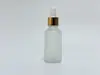 Frasco de Óleo Essencial Fosco 5-50ml Frasco Dosador Cosmético Frasco Conta-gotas 30ml Frasco com Bomba Spray Essência