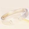 Pulsera de mujer de temperamento simple, doble amor, seis caracteres, palabras verdaderas, Sutra del corazón, pulsera de mujer, joyería de mujer, pulsera de mujer para el cabello