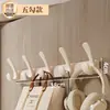 Perchero de pared, gancho para abrigos para colgar en la puerta, gancho de aluminio espacial sin taladro, fuerte capacidad de carga, gancho con forma de pez para abrigos y sombreros