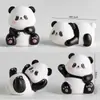 Decoración para Pastel del Día Nacional 2026 Figura de Panda Amo Mi País Adorno para Postre Feliz Festividad Inserto