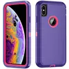 Adecuado para Iphonexs/Xsmax, Funda de Teléfono Robot a Prueba de Tres Elementos, Especialmente Diseñada para Exportación, Funda de Teléfono Resistente Tres en Uno