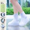 Cubrezapatos Impermeables de PVC para Adultos para Hombres y Mujeres Engrosados Impermeables y Antideslizantes Cubrezapatos Impermeables para Adultos Cubrezapatos Resistentes al Desgaste de Uso Repetido