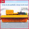 Escova de rolo removedor de neve montada em veículo para limpeza de neve, grande limpa-neve, manutenção municipal de inverno, escova de rolo varredor de neve