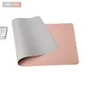 Alfombrilla de ratón de cuero de doble cara al por mayor, almohadilla impermeable para escritorio, alfombrilla de ratón para portátil, alfombrilla de escritorio transfronteriza, alfombrilla para teclado