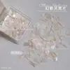 Accesorios de Joyería para Uñas Shell Celebridad de Internet Explosiones Color Caramelo Lámina de Mica Color Mágico Irregular Fragmentos de Concha Ultradelgados