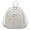 Mochila Feminina Estampa de Estrelas Novo Estilo Estilo College para o Trabalho Mochila de Grande Capacidade Mochila Escolar para Estudante