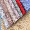 Vestido de Primavera y Verano Yuchang Tela de Encaje Negra Ventas en Transmisión en Vivo Ropa Camisa de Encaje para Mujer Tela para Ropa