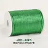 Arte 20 metros No. Cuerda para tejer nudos chinos de 5 líneas, pulsera de cuerda roja DIY, cuerda para la mano, collar, colgante, cuerda de colores, cuerda para tejer