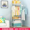 Perchero de suelo sencillo, perchero de hierro, perchero vertical de moda para dormitorio, perchero para pasillo, venta al por mayor