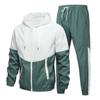 Ropa deportiva Trajes nuevos para hombre japoneses y coreanos Otoño Casual Estilo coreano Leggings Uniforme escolar Chaqueta con capucha Venta al por mayor