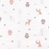 Capa para bolsa de roupas de algodão estampado, malha de algodão classe A para bebês, 300 peças, estampado, dupla face